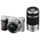 SONY A6000 Kit 16-50 + 55-210 Silver 