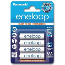 Аккумулятор Panasonic Eneloop AAA 750 4BP mAh NI-MH