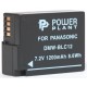 Аккумулятор PowerPlant Panasonic DMW-BLC12, DMW-GH2 