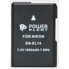 Aккумулятор PowerPlant Nikon EN-EL14 Chip