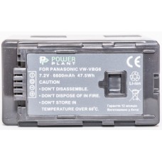 PowerPlant Panasonic VW-VBG6 6600mAh