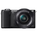 SONY A5000 16-50mm/F3.5-5.6 Kit Black