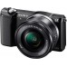 SONY A5000 16-50mm/F3.5-5.6 Kit Black