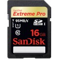 SDHC 16GB Extreme Pro Class 10 UHS-I 95MB/s